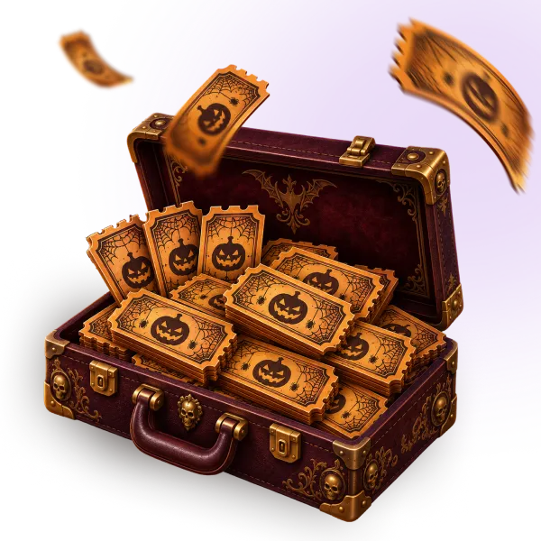 Harvest Fortune Lottery – promotion art Harvest Fortune Lottery: art of the operator's promotion card